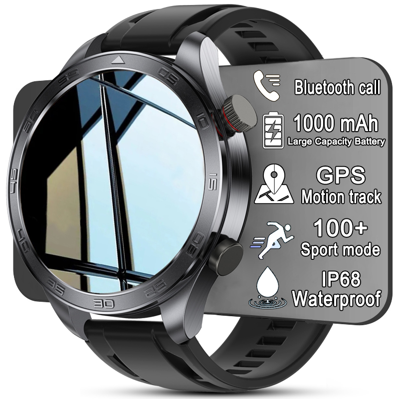 Aquatic Sports Performance - Neue GPS-Tracking-Smartwatch für Herren mit AMOLED-Bildschirm,