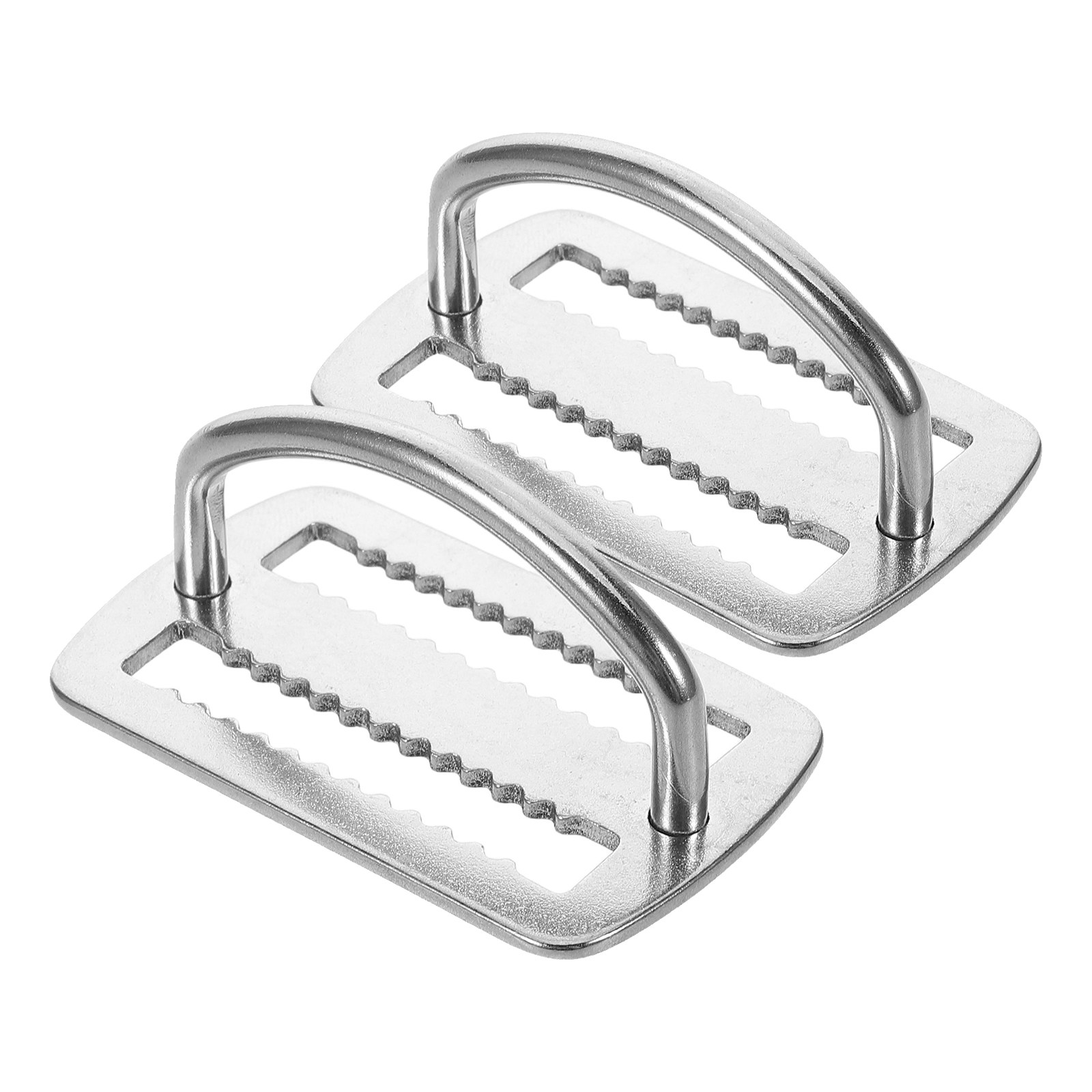 Dive Weight Belt - Tauchgürtelschnallen 2er-Pack, robuste D-Ring-Schieber aus Edelstahl