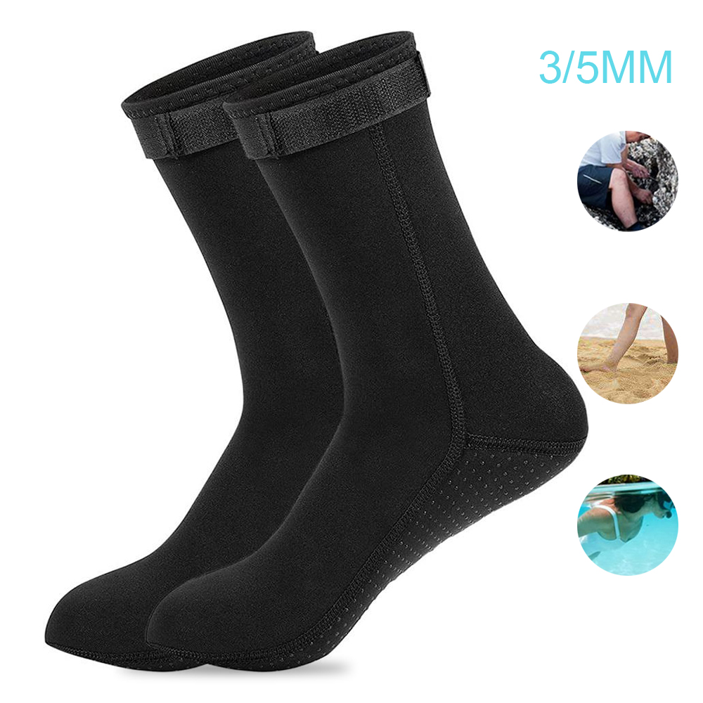 Snorkel Dry Top - 5 mm Neoprensocken, 3 mm Neoprenanzug-Schuhe,
