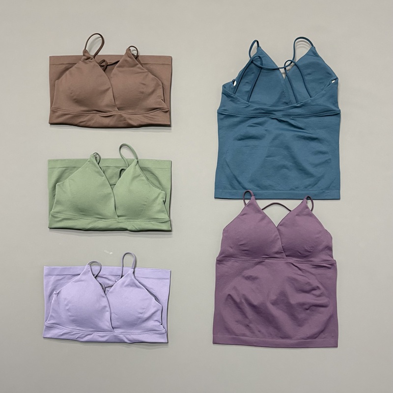 Aquatic Gym - HISTELLO Halter Sport-Tanktop für Damen, V-Ausschnitt,