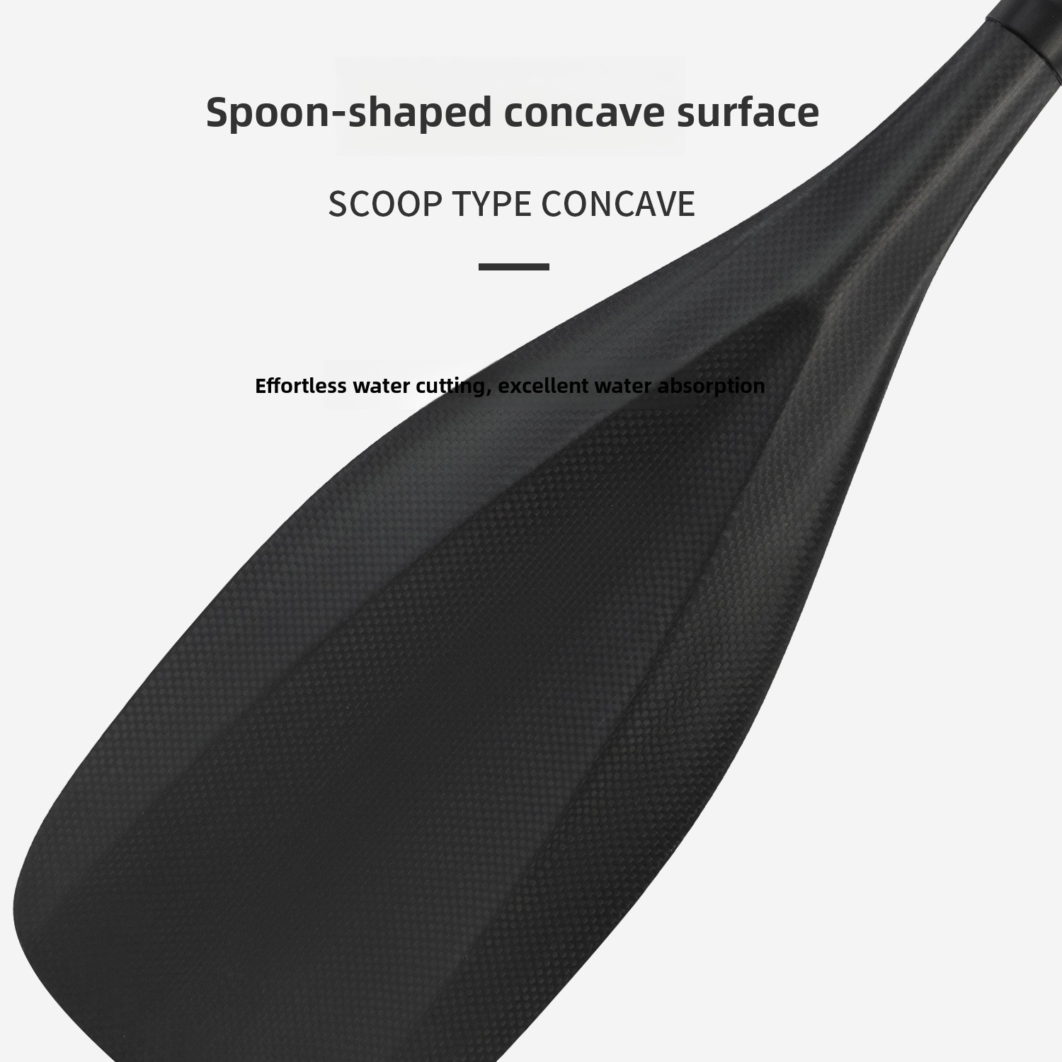 Vollcarbon-Einzel- und Doppelk – Kayak Paddle Carbon Bewertung und Preis