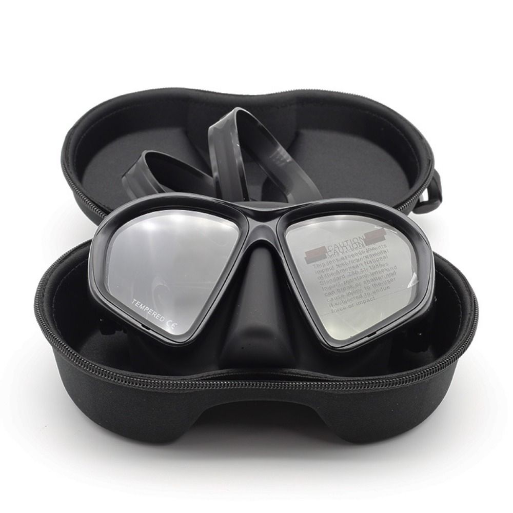 Gehärtete Glas-Freitauchmaske  – Snorkel Dry Top Bewertung und Preis