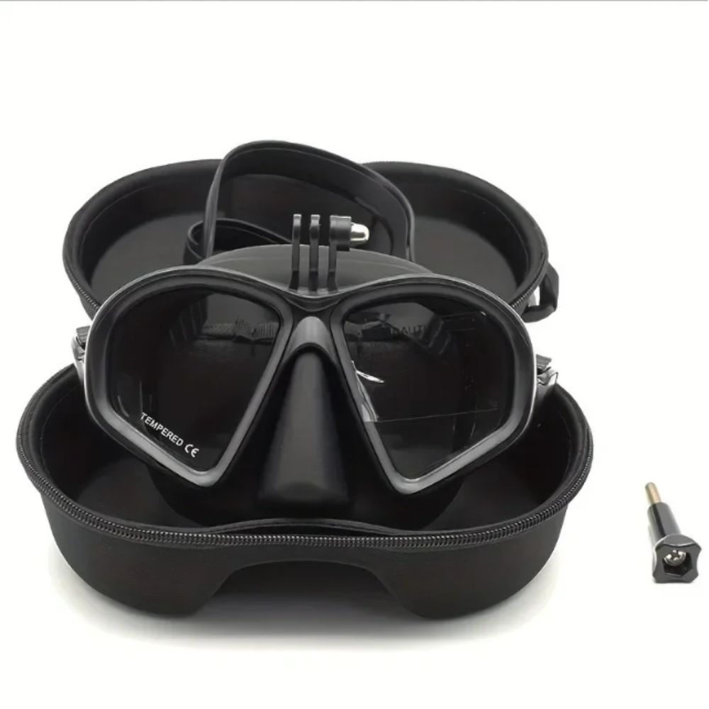 Gehärtete Glas-Freitauchmaske  – Snorkel Dry Top Bewertung und Preis