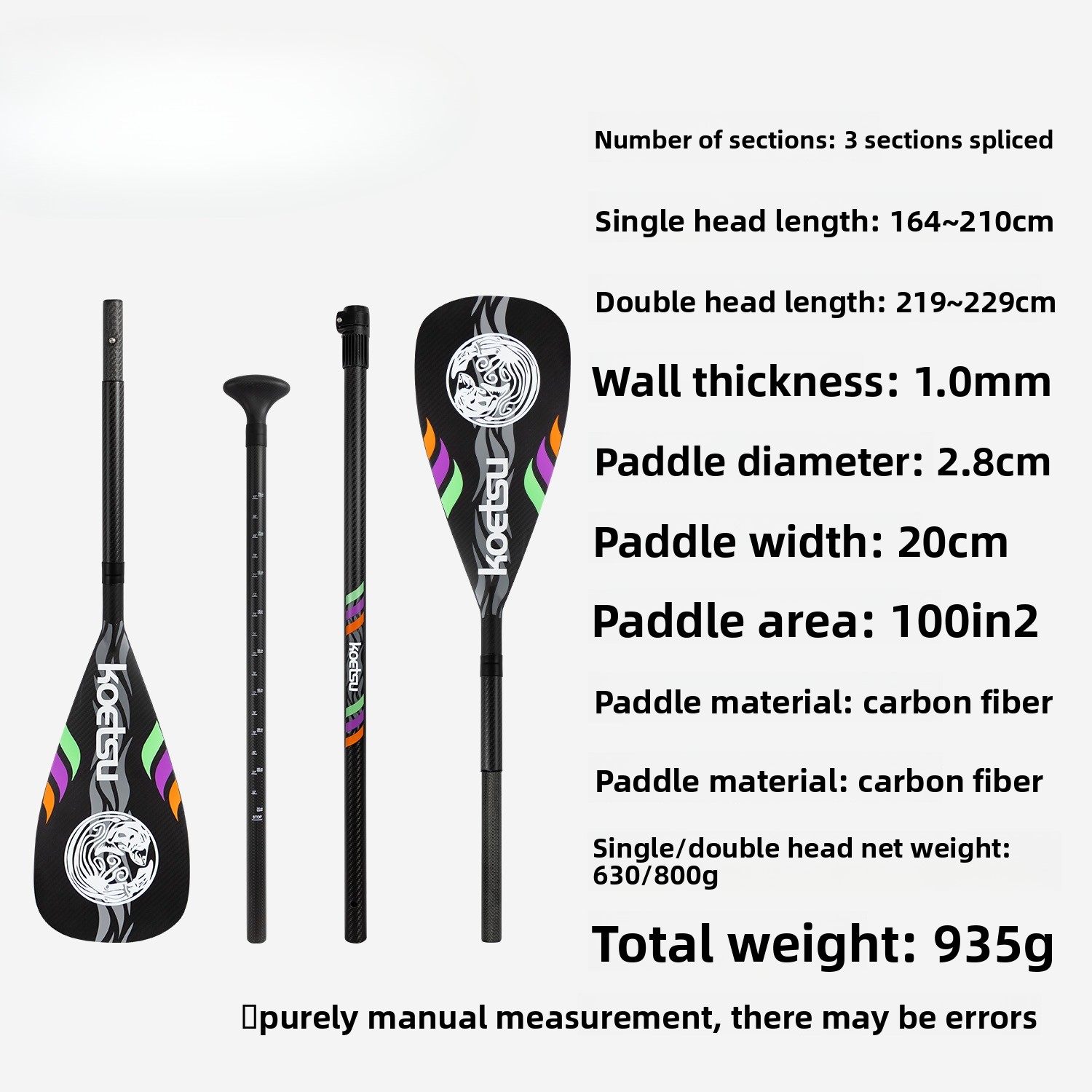 Einzel- und Doppelkopf Vollcar – Kayak Paddle Carbon Bewertung und Preis